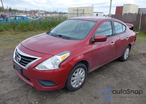 2018 Nissan Versa 1.6 Sv из США, поврежденный, VIN 3N1CN7AP7JL809179